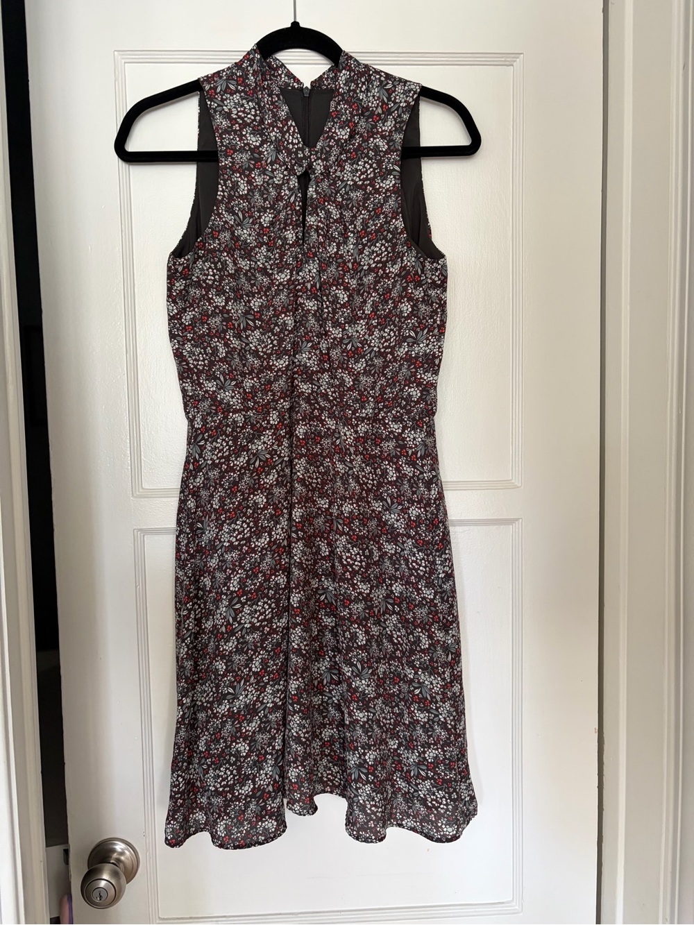 Sleeveless Floral Dress